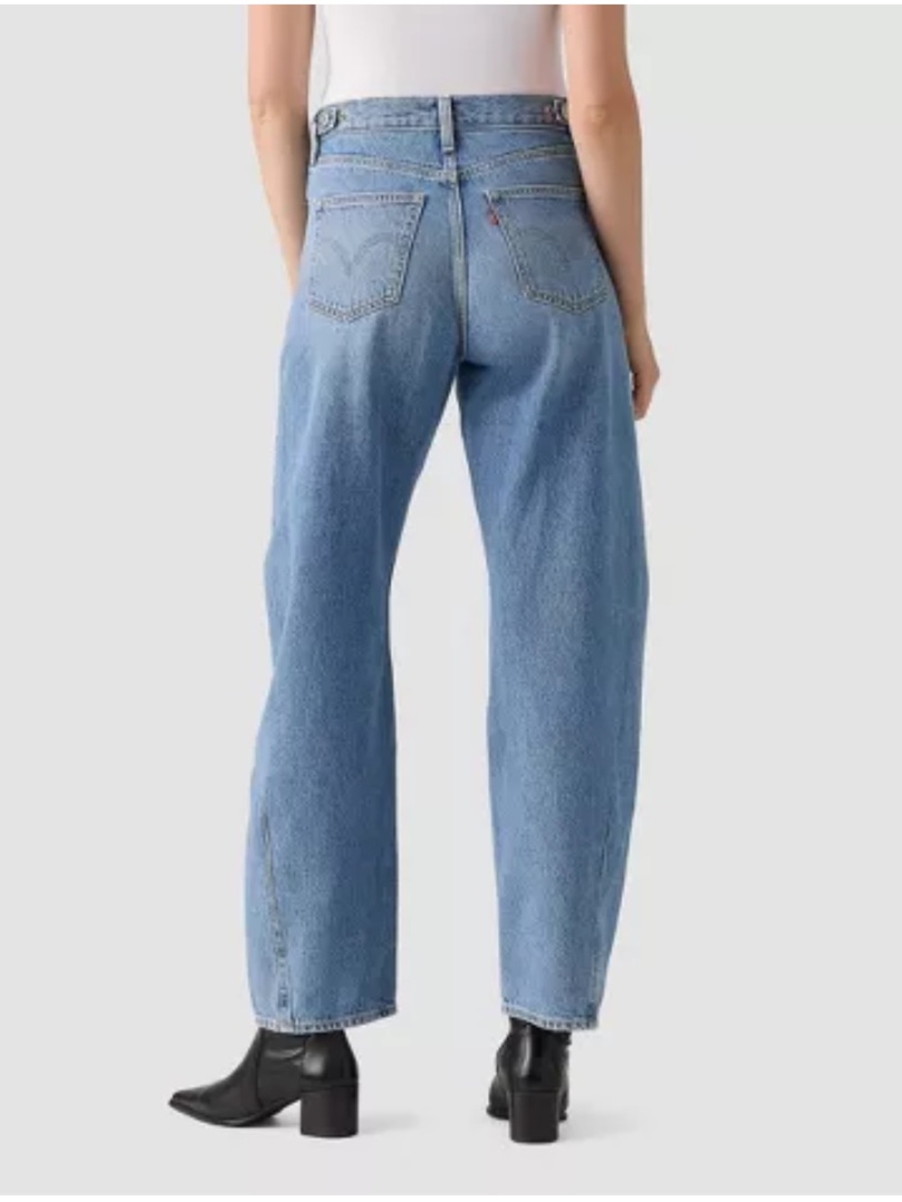 Levi’s Cinch Barrel Light Wash High-Rise Jeans - Picture 3 of 10